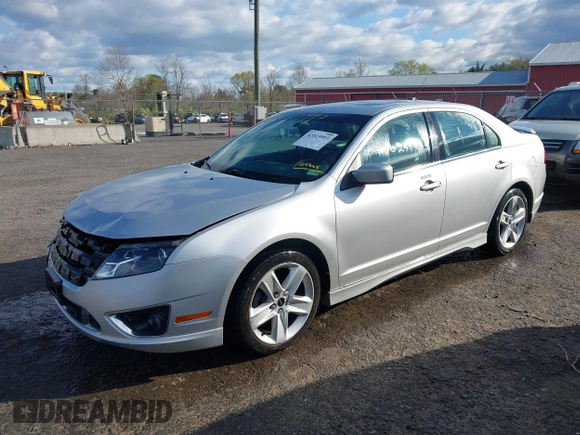 2010 Ford Fusion SPORT with VIN 3FAHP0KC6AR106448, listed as a IAAI auction lot 42025993 with 110,339 mi miles. Bid and sale history available at carsss.com. Image 18.