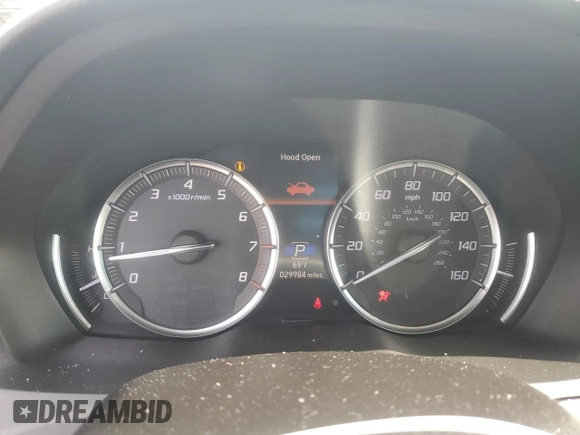 2020 Acura MDX with VIN 5J8YD4H38LL051215, listed as a Copart auction lot 46155855 with 29,984 mi miles and Salvage Title. Bid and sale history available at carsss.com. Image 9.