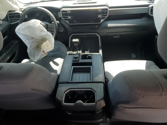 2023 Toyota Tundra 2WD SR5 with VIN 5TFLA5AB9PX020451, listed as a Copart auction lot 68298564 with 23,134 mi miles and Salvage Title. Bid and sale history available at carsss.com. Image 8.