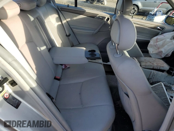 2003 Mercedes-Benz C 230 Kompressor with VIN WDBRF40J13F436118, listed as a Copart auction lot 43245585 with Not Provided miles and Salvage Title. Bid and sale history available at DreamBid. Image 10.