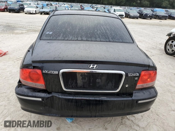 2005 Hyundai Sonata GLS with VIN KMHWF35H75A107827, listed as a Copart auction lot 76995514 with 241,496 mi miles and Non Repairable. Bid and sale history available at carsss.com. Image 6.