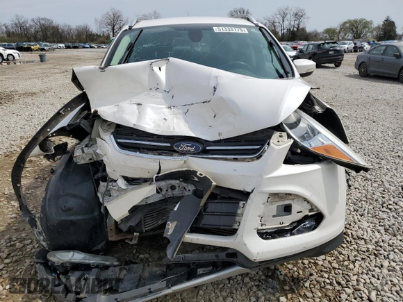 2014 Ford Escape Titanium with VIN 1FMCU0JX3EUB26510, listed as a Copart auction lot 51333175 with 250,394 mi miles and Salvage Title. Bid and sale history available at carsss.com. Image 5.