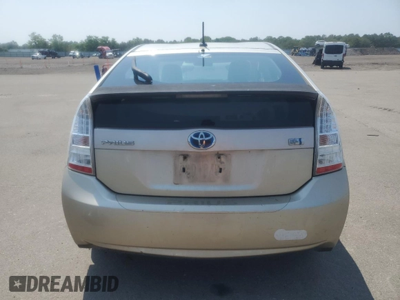 2011 Toyota Prius I with VIN JTDKN3DU4B1333551, listed as a Copart auction lot 60990605 with 142,414 mi miles and Clean title. Bid and sale history available at DreamBid. Image 6.
