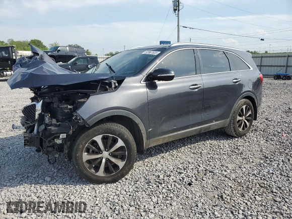 2016 Kia Sorento EX with VIN 5XYPH4A5XGG105609, listed as a Copart auction lot 52867655 with 79,604 mi miles and Salvage Title. Bid and sale history available at DreamBid. Image 1.