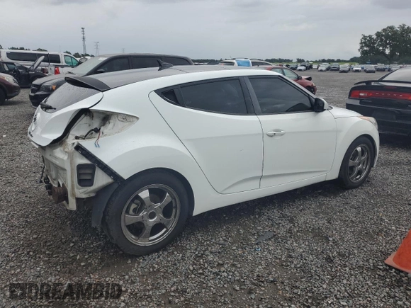 2012 Hyundai Veloster w/Black Int z VIN KMHTC6AD1CU030478, wystawiony jako Copart lot #62715005 z przebiegiem 127 625 mil mil oraz Szkoda całkowita • Salvage title. Historia ofert i sprzedaży dostępna na DreamBid. Obrazek 3.