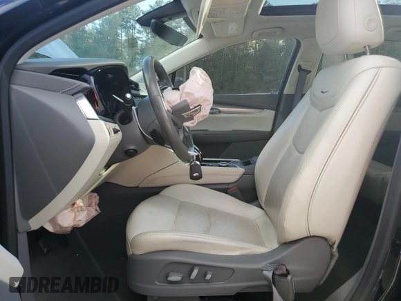 2023 Cadillac XT5 AWD Premium Luxury with VIN 1GYKNDRS7PZ105706, listed as a Copart auction lot 80413084 with 64,508 mi miles and Salvage Title. Bid and sale history available at DreamBid. Image 7.
