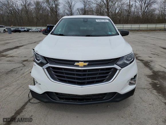 2020 Chevrolet Equinox LS with VIN 3GNAXSEV7LS700182, listed as a Copart auction lot 51627145 with 66,191 mi miles and Salvage Title. Bid and sale history available at carsss.com. Image 5.