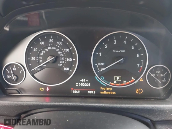 2015 BMW 3 Series 320i с VIN WBA3B1G50FNT64152, выставлен на аукционе IAAI как лот 42303555 с пробегом 115 421 миль миль и . История ставок и продаж доступна на DreamBid. Изображение 7.