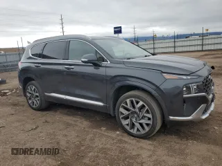 2023 Hyundai Santa Fe Calligraphy with VIN 5NMS5DAL8PH501030, listed as a Copart auction lot 59320305 with 35,178 mi miles and Salvage title. Bid and sale history available at DreamBid. Image 4.
