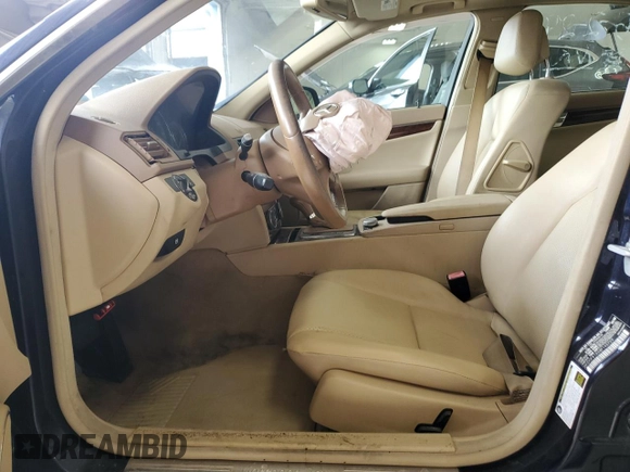 2008 Mercedes-Benz C 300 Sport with VIN WDDGF81XX8F145729, listed as a Copart auction lot 63607305 with Not provided miles and Clean title. Bid and sale history available at DreamBid. Image 7.