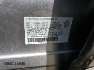 2022 Acura MDX w/Technology Package with VIN 5J8YD9H42NL001662, listed as a Copart auction lot 49833585 with 0 mi miles and Clean Title. Bid and sale history available at carsss.com. Image 12.