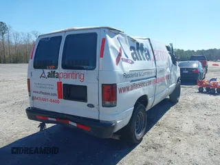 2008 Ford Econoline Cargo Commercial with VIN 1FTNE24W98DA84194, listed as a IAAI auction lot 41768181 with 321,483 mi miles. Bid and sale history available at carsss.com. Image 4.