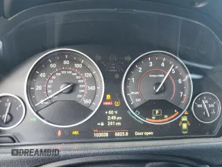 2013 BMW 3 Series 335i with VIN WBA3A9C58DF476132, listed as a Copart auction lot 86704954 with 103,038 mi miles and Salvage Title. Bid and sale history available at carsss.com. Image 9.