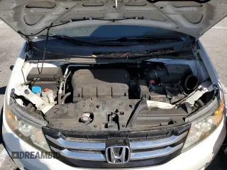 2014 Honda Odyssey EX-L with VIN 5FNRL5H6XEB060557, listed as a Copart auction lot 47141835 with 214,718 mi miles and Clean Title. Bid and sale history available at DreamBid. Image 12.
