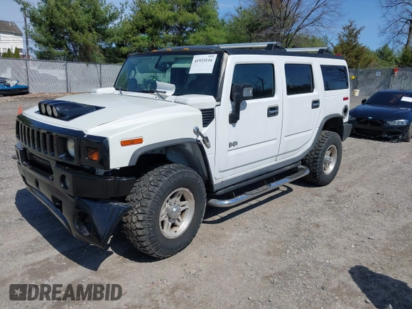 2006 Hummer H2 with VIN 5GRGN23U86H104660, listed as a IAAI auction lot 41933116 with 165,734 mi miles. Bid and sale history available at carsss.com. Image 18.
