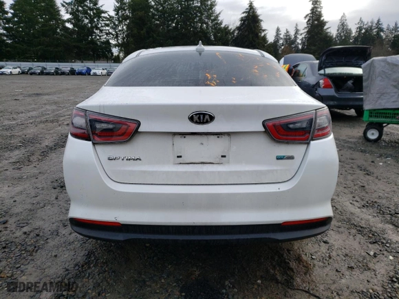 2016 Kia Optima Hybrid with VIN KNAGM4AD6G5099283, listed as a Copart auction lot 45591845 with NaN miles and Salvage Title. Bid and sale history available at carsss.com. Image 6.