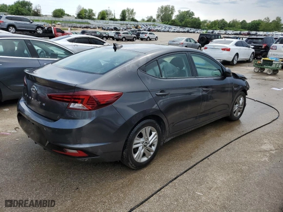 2020 Hyundai Elantra Value Edition with VIN 5NPD84LF9LH610858, listed as a Copart auction lot 53640104 with 29,996 mi miles and Salvage Title. Bid and sale history available at carsss.com. Image 3.