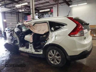 2014 Honda CR-V EX-L with VIN 5J6RM4H76EL115593, listed as a Copart auction lot 44550615 with Not Provided miles and Non Repairable. Bid and sale history available at DreamBid. Image 2.