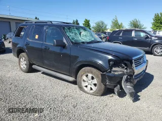 2009 Ford Explorer XLT with VIN 1FMEU73E29UA27552, listed as a Copart auction lot 59118155 with 116,706 mi miles and Salvage title. Bid and sale history available at DreamBid. Image 4.