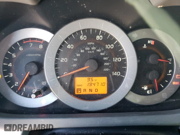 2012 Toyota RAV4 with VIN 2T3BF4DV8CW218563, listed as a Copart auction lot 56058355 with 194,710 mi miles and Non repairable. Bid and sale history available at DreamBid. Image 9.