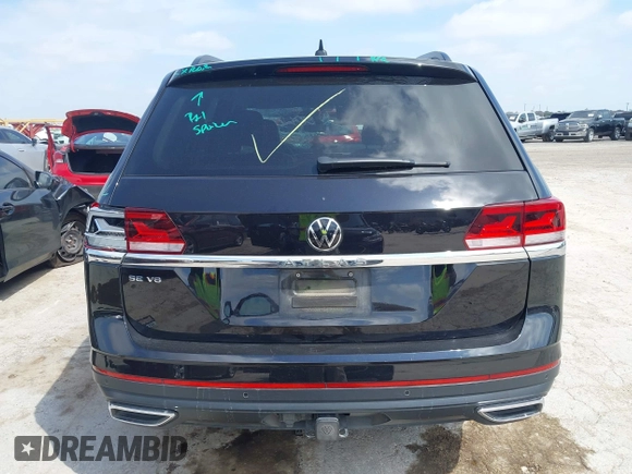 2022 Volkswagen Atlas SE with VIN 1V2WR2CA0NC528514, listed as a IAAI auction lot 42403584 with 60,778 mi miles and . Bid and sale history available at DreamBid. Image 16.