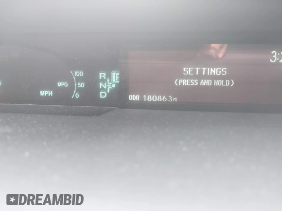 2010 Toyota Prius II with VIN JTDKN3DU9A1220919, listed as a IAAI auction lot 42256137 with 180,863 mi miles and . Bid and sale history available at DreamBid. Image 7.