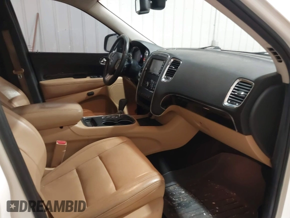 2012 Dodge Durango Citadel with VIN 1C4RDJEG9CC252663, listed as a IAAI auction lot 41260875 with 126,128 mi miles and . Bid and sale history available at DreamBid. Image 5.