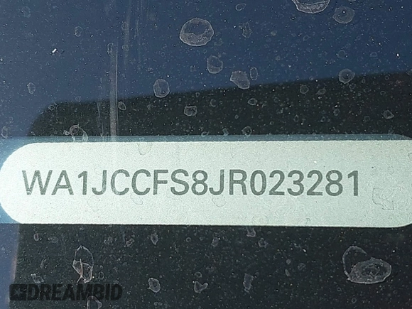 2018 Audi Q3 Premium Plus z VIN WA1JCCFS8JR023281, wystawiony jako IAAI lot #42071289 z przebiegiem 71 335 mil mil oraz . Historia ofert i sprzedaży dostępna na DreamBid. Obrazek 18.