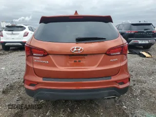 2017 Hyundai Santa Fe 2.4L z VIN 5XYZT3LB4HG381838, wystawiony jako Copart lot #53923535 z przebiegiem 71 815 mil mil oraz Szkoda całkowita • Salvage title. Historia ofert i sprzedaży dostępna na DreamBid. Obrazek 6.