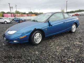 2001 Saturn SC with VIN 1G8ZR12791Z118164, listed as a Copart auction lot 74393904 with 158,308 mi miles and Salvage Title. Bid and sale history available at carsss.com. Image 1.