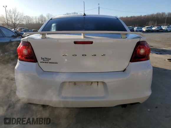 2012 Dodge Avenger SXT Plus with VIN 1C3CDZEG1CN150772, listed as a Copart auction lot 48378435 with 162,478 mi miles and Salvage Title. Bid and sale history available at carsss.com. Image 6.