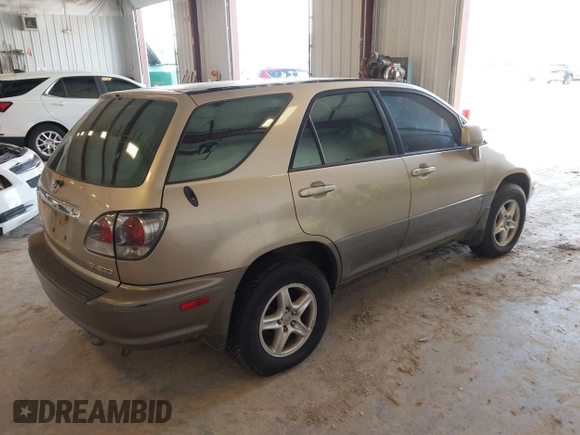 2003 Lexus RX 300 with VIN JTJHF10U030308975, listed as a IAAI auction lot 42632621 with 302,780 mi miles and . Bid and sale history available at DreamBid. Image 4.