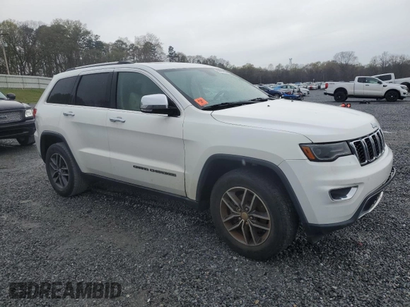 2017 Jeep Grand Cherokee Limited with VIN 1C4RJEBG6HC826423, listed as a Copart auction lot 50197705 with 0 mi miles and Clean Title. Bid and sale history available at carsss.com. Image 4.