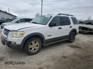 2006 Ford Explorer XLT with VIN 1FMEU73E96UB09242, listed as a Copart auction lot 53159955 with 189,406 mi miles and Clean Title. Bid and sale history available at carsss.com. Image 1.