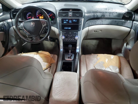 2008 Acura TL with VIN 19UUA66228A051453, listed as a Copart auction lot 50976235 with 207,531 mi miles and Salvage Title. Bid and sale history available at carsss.com. Image 8.