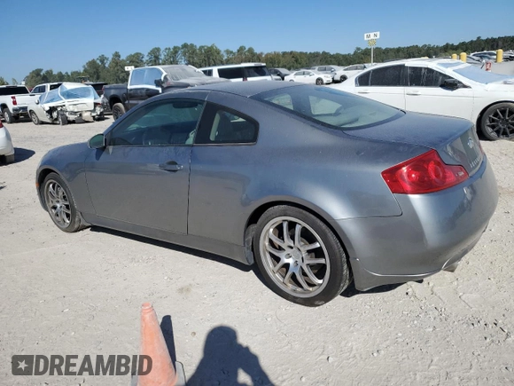 2007 Infiniti G35 Coupe with VIN JNKCV54E17M907066, listed as a Copart auction lot 76093384 with 174,277 mi miles and Salvage Title. Bid and sale history available at carsss.com. Image 2.
