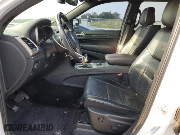 2017 Jeep Grand Cherokee Overland with VIN 1C4RJFCG6HC750819, listed as a Copart auction lot 59764325 with 108,295 mi miles and Clean title. Bid and sale history available at DreamBid. Image 7.