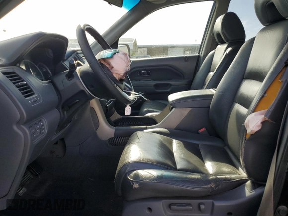 2006 Honda Pilot EX-L with VIN 5FNYF285X6B050069, listed as a Copart auction lot 53162495 with 274,271 mi miles and Salvage Title. Bid and sale history available at DreamBid. Image 7.