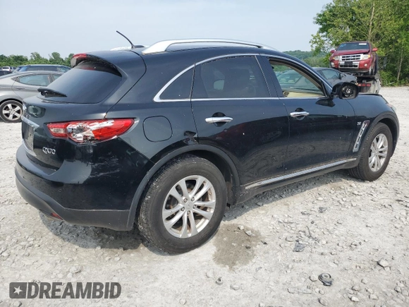 2015 Infiniti QX70 с VIN JN8CS1MU0FM381512, выставлен на аукционе Copart как лот 58560475 с пробегом 91 656 миль миль и Списание • Salvage title. История ставок и продаж доступна на DreamBid. Изображение 3.