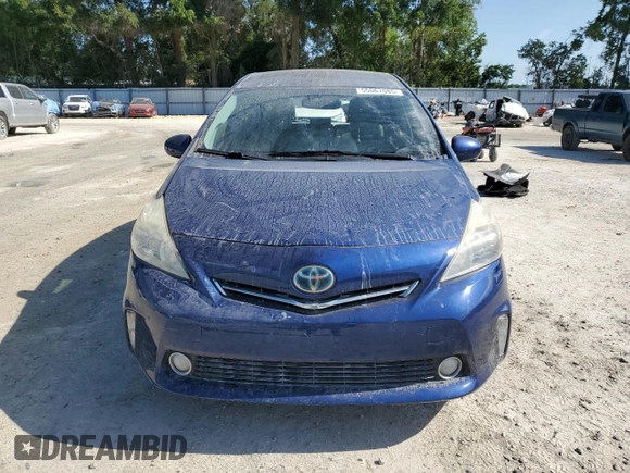 2012 Toyota Prius Two with VIN JTDZN3EU4C3132722, listed as a Copart auction lot 55067085 with 134,276 mi miles and Salvage Title. Bid and sale history available at DreamBid. Image 5.