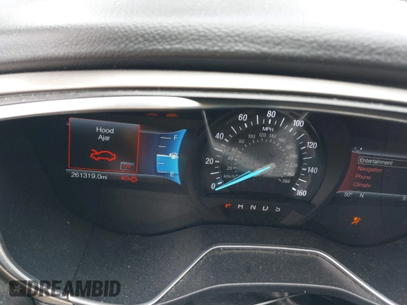 2016 Ford Fusion SE with VIN 3FA6P0H96GR327785, listed as a IAAI auction lot 41744268 with 261,319 mi miles and . Bid and sale history available at carsss.com. Image 7.