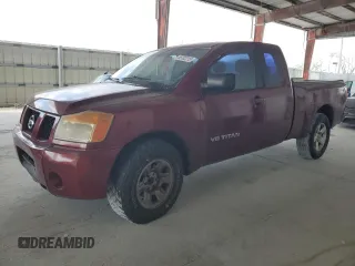2005 Nissan Titan XE with VIN 1N6BA06A65N535167, listed as a Copart auction lot 55182215 with 173,338 mi miles and Clean Title. Bid and sale history available at carsss.com. Image 1.