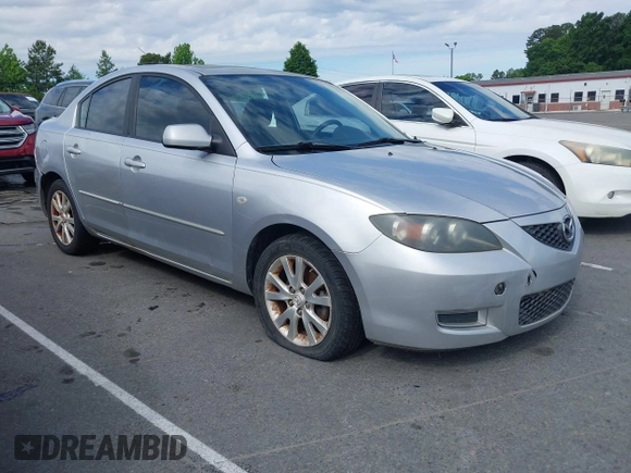 2008 Mazda 3 Sport with VIN JM1BK12F481802020, listed as a IAAI auction lot 42196378 with 163,983 mi miles and . Bid and sale history available at DreamBid. Image 1.