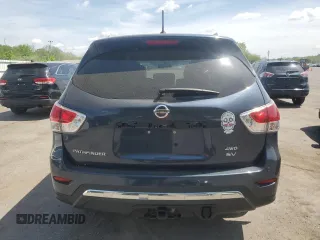 2016 Nissan Pathfinder S с VIN 5N1AR2MMXGC648792, выставлен на аукционе Copart как лот 55079895 с пробегом 80 608 миль миль и Списание • Salvage title. История ставок и продаж доступна на DreamBid. Изображение 6.
