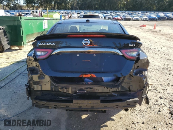 2019 Nissan Maxima SV with VIN 1N4AA6AVXKC374931, listed as a Copart auction lot 45708235 with 35,895 mi miles and Salvage Title. Bid and sale history available at DreamBid. Image 6.