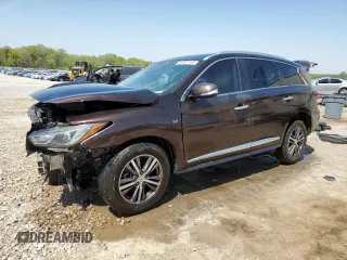 2019 Infiniti QX60 Luxe with VIN 5N1DL0MNXKC500419, listed as a Copart auction lot 52307165 with 115,273 mi miles and Salvage Title. Bid and sale history available at DreamBid. Image 1.