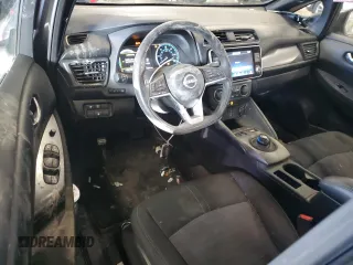 2024 Nissan LEAF S with VIN 1N4AZ1BV9RC555006, listed as a Copart auction lot 46305855 with 16,286 mi miles and Clean Title. Bid and sale history available at DreamBid. Image 8.