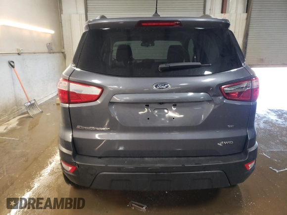 2020 Ford EcoSport SE with VIN MAJ6S3GL8LC311710, listed as a Copart auction lot 48908515 with 69,652 mi miles and Salvage Title. Bid and sale history available at carsss.com. Image 6.