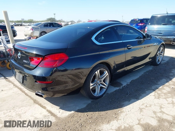 2015 BMW 6 Series 650i with VIN WBAYM9C50FD248363, listed as a IAAI auction lot 41150399 with 62,590 mi miles and . Bid and sale history available at DreamBid. Image 4.