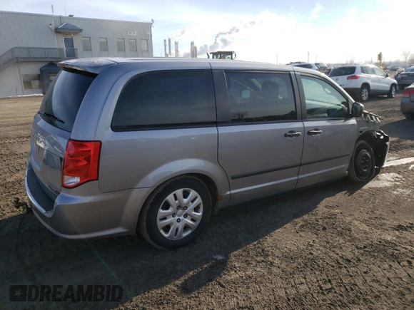2014 Dodge Grand Caravan American Value with VIN 2C4RDGBG5ER185593, listed as a Copart auction lot 48768065 with 167,834 mi miles and Salvage Title. Bid and sale history available at DreamBid. Image 3.